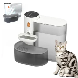 Cat Drinking Fountain