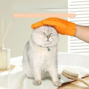 Pet Cleaning Massage Bath Gloves