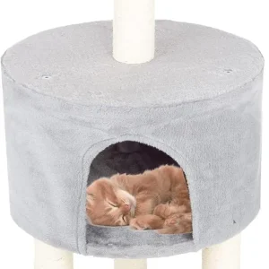 4-Tier Round Cat Tower